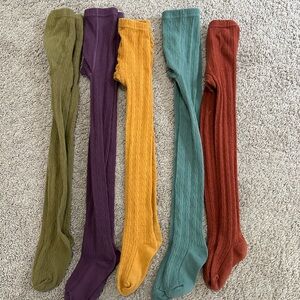 Little Stocking Co Girls Tights Bundle Set